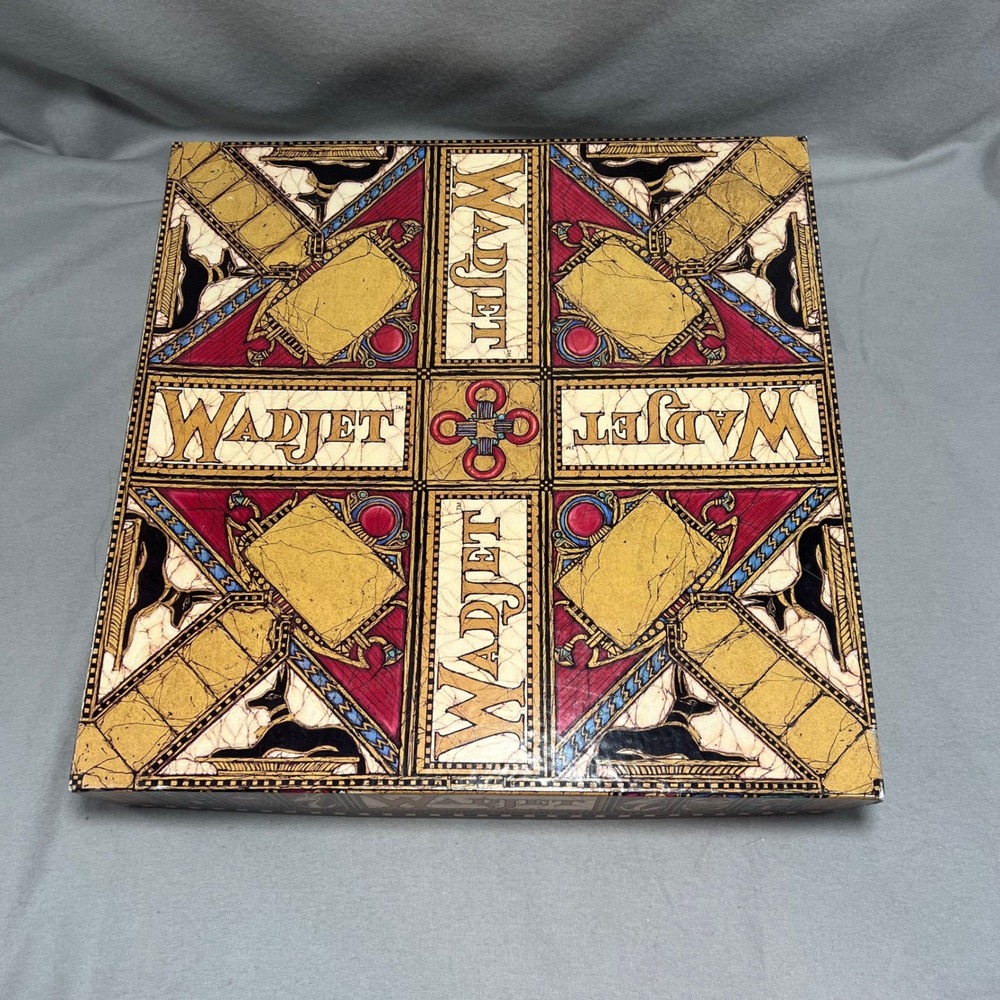 Wadjet Board Game Timbuk II 1996 Vintage Egyptian Adventure OOP Open Box Unused
